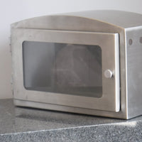 Cemetery Candle Box - Medium - Heavy Duty Stainless Steel - V2