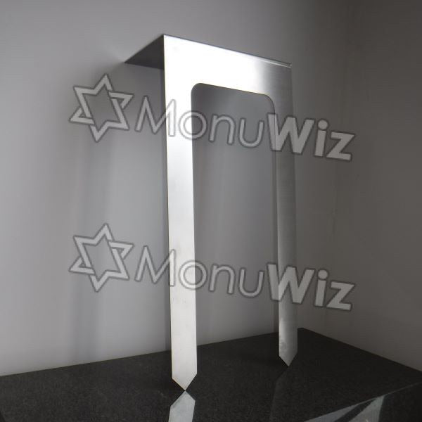 Cemetery Candle Box - Medium V2 - With Stand - Heavy Duty Stainless Steel