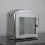 Cemetery Candle Box - Small - Heavy Duty Stainless Steel