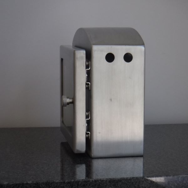 Cemetery Candle Box - Small - Heavy Duty Stainless Steel