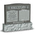 Double Headstone - Gray - Polished - Serpentine Top - 54W x 14D x 48H