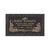 Single Bronze Plaque 24L x 12W - Base 28L x 16W - Design# S2022