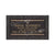 Single Bronze Plaque 24L x 12W - Base 28L x 16W - Design# S2023