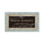 Single Bronze Plaque 24L x 12W - Base 28L x 16W - Design# S2027