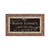 Single Bronze Plaque 24L x 12W - Base 28L x 16W - Design# S2027