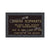 Single Bronze Plaque 24L x 14W - Base 28L x 18W - Design# S2007