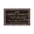 Single Bronze Plaque 24L x 14W - Base 28L x 18W - Design# S2007
