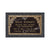 Single Bronze Plaque 24L x 14W - Base 28L x 18W - Design# S2010