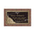Single Bronze Plaque 24L x 14W - Base 28L x 18W - Design# S2011
