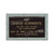 Single Bronze Plaque 24L x 14W - Base 28L x 18W - Design# S2013
