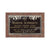 Single Bronze Plaque 24L x 14W - Base 28L x 18W - Design# S2015