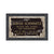 Single Bronze Plaque 24L x 14W - Base 28L x 18W - Design# S2016