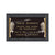 Single Bronze Plaque 24L x 14W - Base 28L x 18W - Design# S2018