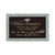 Single Bronze Plaque 24L x 14W - Base 28L x 18W - Design# S2019